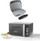 Salter COMBO-8842 Cosmos Digital Microwave & Health Grill – 20L Microwave With 27cm Turntable, LED Display, Defrost & Autocook Settings, Non-Stick Grill Plates With Temperature Control, Drip Tray