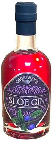 Courtney's Sloe Gin 35cl | 24% ABV | THE EXE GIN Infused with Hand Picked Sloe Berries from Devon