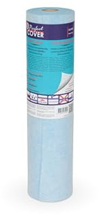 Perfect Cover Feutrine Autocollante Perméable à l’Air 65cm x 25 m – Bâche de Protection Sol Chantier pour Rénovation, Adaptée aux Sols en Bois et Carrelage, Résistante aux Liquides | 160 g/m²