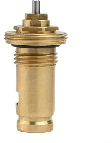 Jotekonoby Heizkörperventileinsatz M30x1,5 Messing Thermostatventil mit G1/2 Gewinde 9 Einstellungen Einstellbar für Flachheizkörper Heizkörper Regelung Heizung
