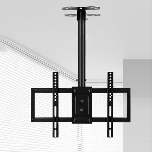 asdchZen Adjustable Tilt TV Ceiling Mount - Height-adjustable TV Ceiling Mount - Ceiling Mount TV Mount,TV & Monitor Ceiling Mount,For 45-80 Inch TV Pan And Tilt Mount,Fully Movable TV,500,1000mm