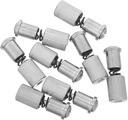 HIAKDOFT 8 Pezzi Viti Molla per Piedino Macchina da Cucire Industriale Viti Mano per Fissaggio Piedino Ago Accessori per Cucito Domestico con Serraggio Rapido e Resistenza all Usura