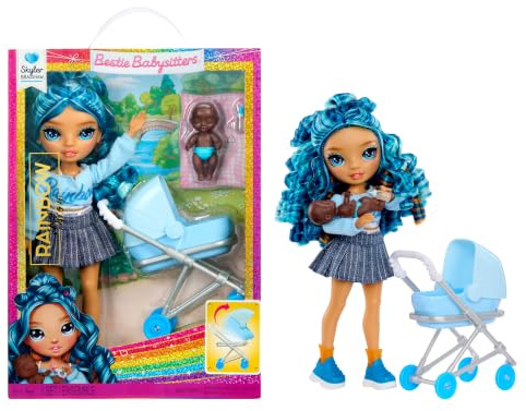 RAINBOW HIGH Junior Junior High Babysitters – Skyler Bradshaw, Poupée 23 cm