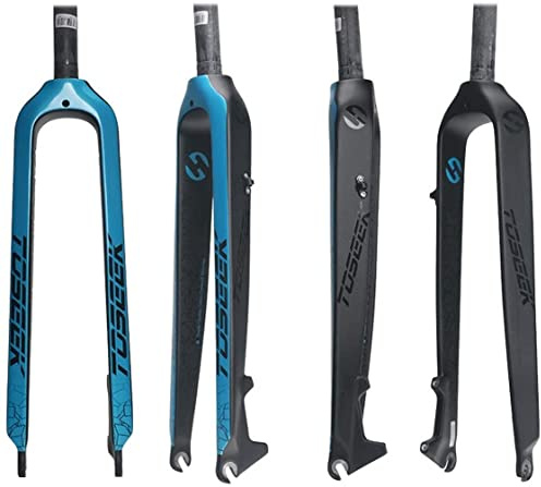 STRTG Horquilla Rígida De Bicicleta Horquillas Delanteras De Bicicleta De Carbono Completo Freno De Disco Horquilla Rígida Horquilla De Bicicleta MTB Accesorios De Bicicleta Recta B,29inch