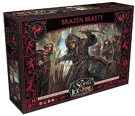 CMON, A Song of Ice & Fire – Messingtiere, Erweiterung, Tabletop, 2 Spieler, Ab 14+ Jahren, 45-60 Minuten, Deutsch, Mehrsprachig