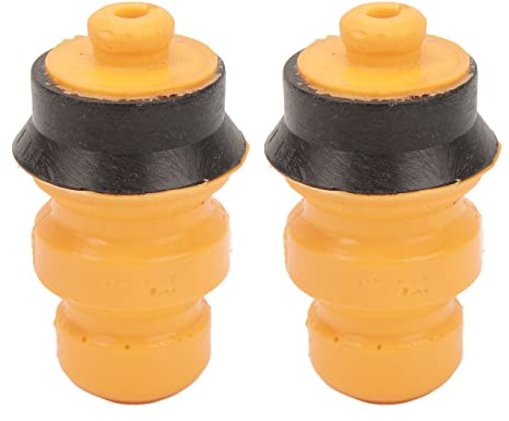 KIMISS Parachoques de Puntal de Suspensión, 2 Piezas Suspensión del Eje Trasero Montaje del Amortiguador 516680 Bloque de Tope de Tope para Peugeot 207 301 2008