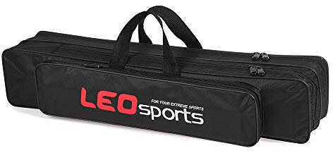 KOCAN Angelruten Tasche, 80CM Tragbare Angelrute Tasche Angelrute Tragen Tasche Angelgerät Werkzeug Fall Angeln Getriebe Organizer Lagerung Tasche