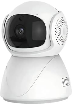 KVBRUI Caméra IP Intelligente WiFi 5G 2MP/5MP avec Détection Humaine par IA, Vision Nocturne Couleur, Caméra De Surveillance, Babyphone Intelligent for La Maison Connectée(EU Plug,5MP 2.4g)