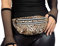 WILBERS & WILBERS 48970 - Bauchtasche mit Leoparden Motiv, Hüfttasche, Animal Print, Accessoire für Festival, Karneval, 80er Jahre Outfit