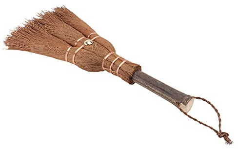 1stück Mini Palm Besen Aus Natürlichem Palmblatt Für Teezeremonie Praktischer Kleiner Reinigungsbesen Für Haushalt Und Dekoration