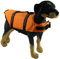 Gilet de sauvetage pour chiens et animaux de compagnie idéal pour la natation et pour que votre chiot soit en sécurité dans l'eau moyenne et grande (orange, M)