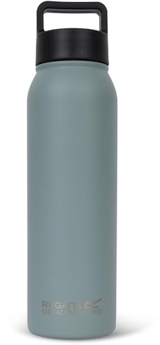 Regatta Thermulate Isolierte Wasserflasche mit Tragegriff, Salbeigrün