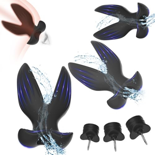 3 pièces Plug anal creux, Sex Toy Plug Anal Butt Plug Kit 3 Tailles, sex toýs couple plug anale, anale plug anal femme gode anale, jouets sexuels for adultes for femmes hommes tunnel d'expansion de l'