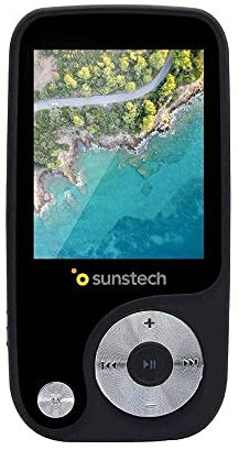 Sunstech Thornblack - Reproductor de MP4 (pantalla de 1.8, 4 GB de capacidad) color negro