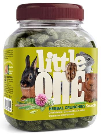 Little One Snack Herbal Crunchies para Animales pequeños 100 g