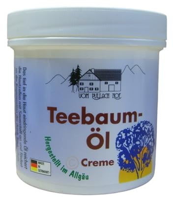 4 Dosen/Tiegel Teebaum-Öl Creme vom Pullach Hof