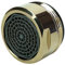 24mm Männlich Gold Wasserhahn Tippen Wasser Sparen Belüfter Durchflussbegrenzer