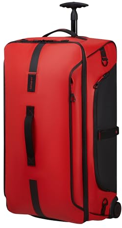 Samsonite Paradiver Light - Reisetasche L mit 2 Rollen, 79 cm, 121.5 L, Rot (Flame Red)