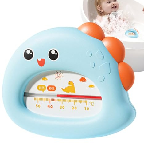 Jouet de température de bain pour bébé – Thermomètre portable avec affichage de la balance | Thermographe de bain de mesure de précision, jouet de température de bain de dessin animé pour la sécurité