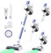 Ultenic Cordless Vacuum Cleaner 40000Pa Powerful Sauction, Anti-Tangle Brush, Rechargeable Battery, Self-Standing,U10 U Lightweight Stick Vacuums for All Hardwood Floors Tiles Pet Hair