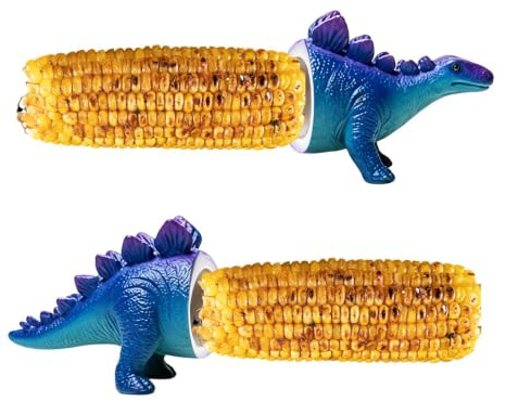 Majskolvshållare | värmebeständig dinosauriedesign varmkorvsverktyg | majshandtag | för fest grill picknick camping utomhus
