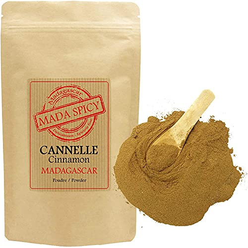 Cannelle poudre de Ceylan 1000gr. Origine Madagascar. Sachet refermable. Agriculture durable
