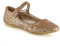 Womens Shoes Glitter Slip On Flats Ladies Mary Jane Strap with Buckle Close Toe Bridesmaid Bridal Flower Girl Ballet Pumps Size 3-9