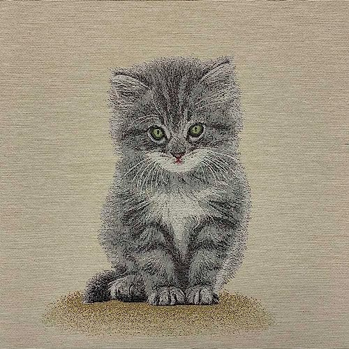 Gobelin-Panel Sibirische Katze, 45 x 45 cm