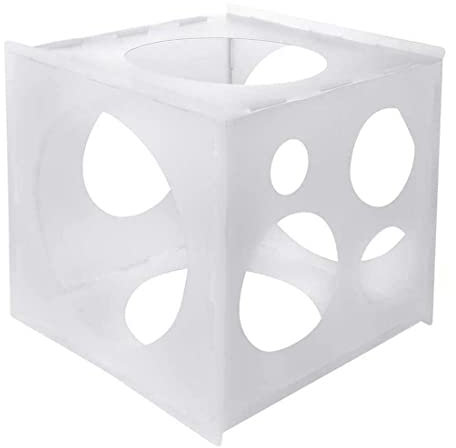 BODYA 11 fori pieghevole in plastica per palloncini misura palloncini, strumento di misura 5-25 cm per festa di compleanno decorazione festa di nozze