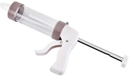 SHOWERORO Suministros para Hornear Máquina para Galletas Decoración Postres Plástico Blanca Fácil Usar