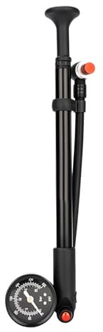 300PSI High Pressure Shock Pumps Front Fork Pumps With Gauge Bicycles Suspension Air Pumps For Fork & Rear Suspension