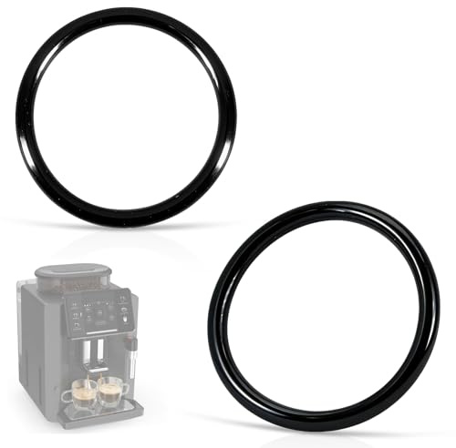 Dichtungsringe Dichtungen für Krups Kaffeevollautomat Ersatzteile - 2 PCS Dichtung Dichtungsring Set Geeignet für Krups EA/XP, Rowenta ES, O-Ring Dichtungssatz für Kaffeemaschine Brüheinheit Brühkopf