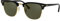 Ray-Ban Aviator Damen Sonnenbrille, 51 mm, Schwarz, Klassisch, Unisex-Erwachsene