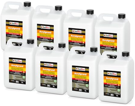 Isolbau Acryl-Grund - 40 L Wasserverdünnbares Grundiermittel für eine professionelle Grundierung Innen & Außen