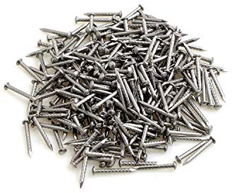 Design61 100x Harpunennägel Nägel mit gerautem Stift 20 x 2,0 mm