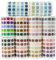 Ctpeng 12500 Stück 8mm Runde Punktaufkleber Klebepunkte Etiketten,Mini Washi Aufkleber Rund Markierungspunkte Bunt,Bullet Journal Sticker für Büro Schule Kalender(10 Rollen)