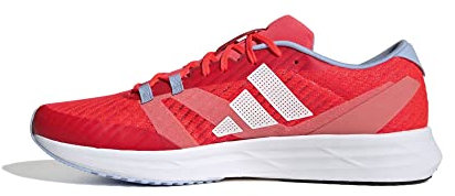 adidas Adizero RC 5 Shoes, Zapatillas para Correr Unisex Adulto, Solar Red/Cloud White/Coral Fusion, 44 2/3 EU