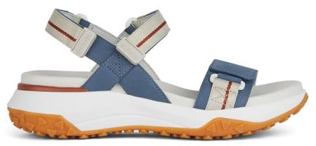 Geox Dam D SORAPIS + Grip B sportsandal, AVIO/Off White, 37 EU, Avio Off White, 37 EU