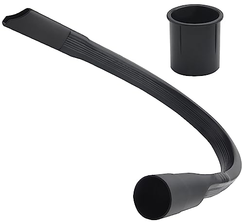 VOSSOT Extra Long Flexible Crevice Tool, Hoover Crevice Nozzle Tool with 35/32mm Connection, Universal Flexible Nozzle Brush Accessory for Vacuum Cleaner