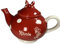 Disneyland Paris Red & White Spot Minnie Mouse Signature Collection Teapot