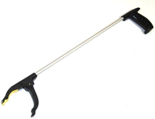 ZOPPER Premium Litter Picker Grabber Tool 76cm with Magnetic Tip Grabber Handy & Grip Reaching Rubbish Pick Up Tool Park & Street Cleanup - Lightweight Aluminium Trash Picker with Spring Action Grip