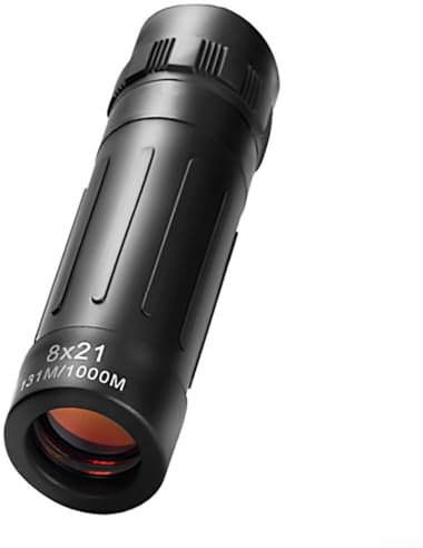 Hasaller Monokular-Teleskop 8x21 Mini Handheld Teleskop Tragbares Weitwinkel Monokular Teleskope Outdoor Zielfernrohr für Wildvögel Vogelbeobachtung Jagd
