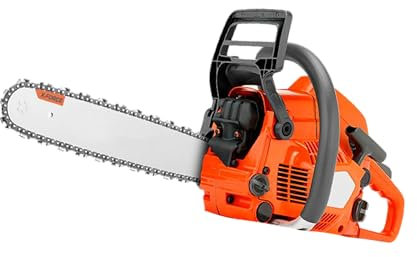 Motosierra a Gasolina de 20 Pulgadas (50,8 cm), 52 cc - Potente Rendimiento de Corte para Uso en Granjas, Jardines y Ranchos