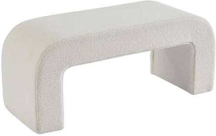 Vente-unique-Banco de Tela rizada - Blanco - CALVELO