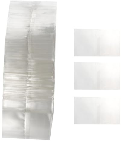 Gogogmee Lot de 400 Films Thermorétractables Transparents pour Scellage de Bouteilles Film Rétractable Imperméable pour Bouteilles de Bière et Boissons Résistant aux Déchirures