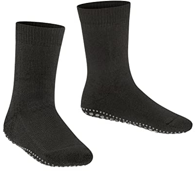 FALKE Stoppersocken Catspads K Hp Baumwolle rutschhemmende Noppen 1 Paar, Schwarz Black 3000, 39-42