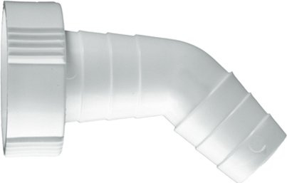 Geräteanschlusstülle, 25,4 mm (1), Weiß, 90°