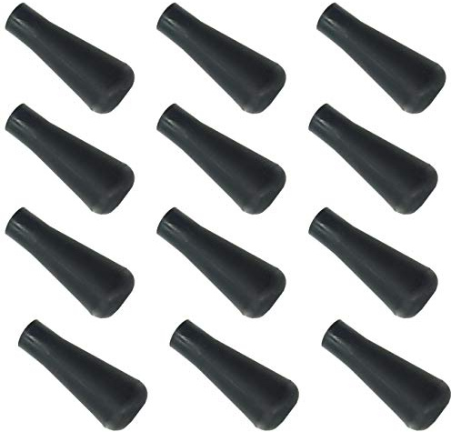 TIHOOD 12PCS Soft Rubber Arrowheads Archery Hunting Game Practice Safety Arrow Tips