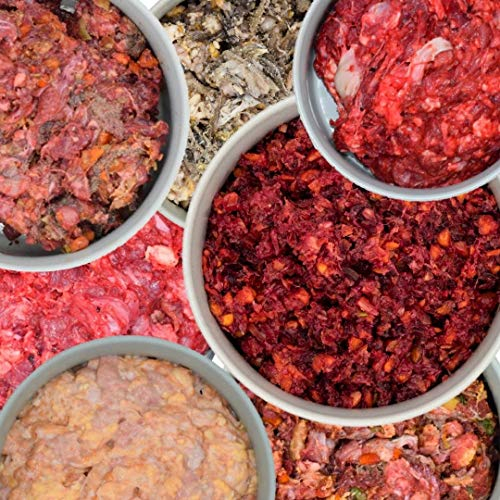 feed&meat Barf Welpenpaket für Einsteiger -frisch und regional -inklusive Broschüre Fertigmenüs und Einzelkomponenten