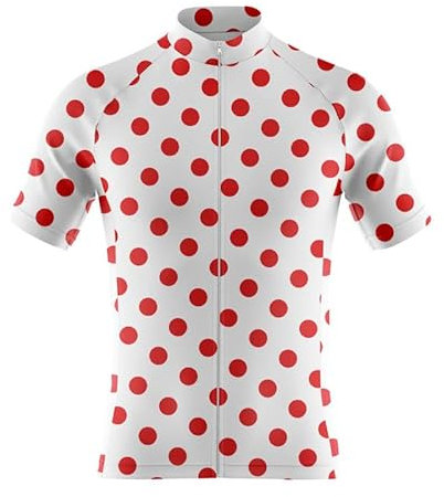 Chickwin Herren Radtrikot Fahrradtrikot Kurzarm Elastische Fahrradbekleidung Sommer Kleidung Fahrrad Tops T Shirt für Männer, Atmungsaktive Cycling Jersey Bekleidung für Radsport Outdoor